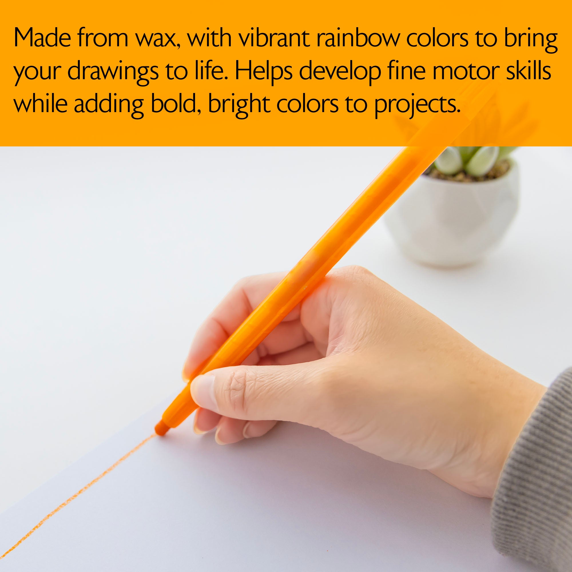 Twist-Up Propelling Crayons 12 Color