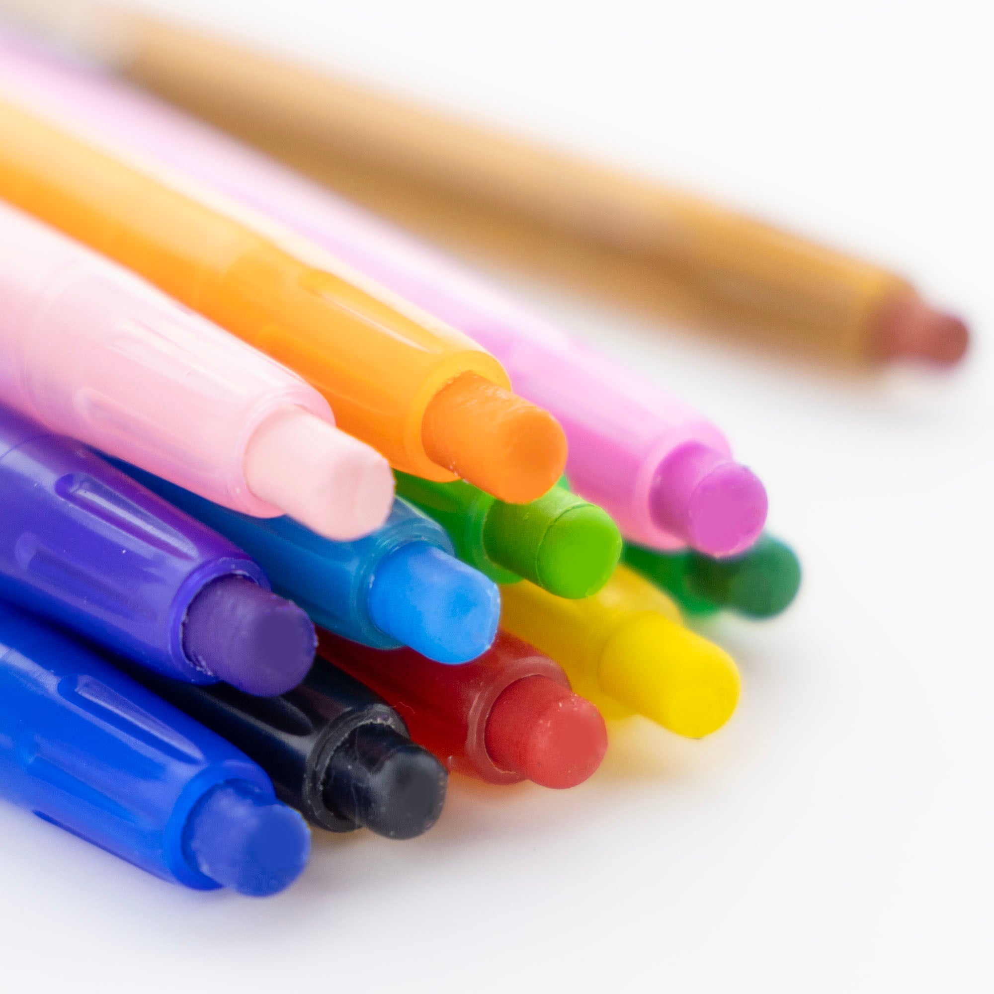 Twist-Up Propelling Crayons 12 Color