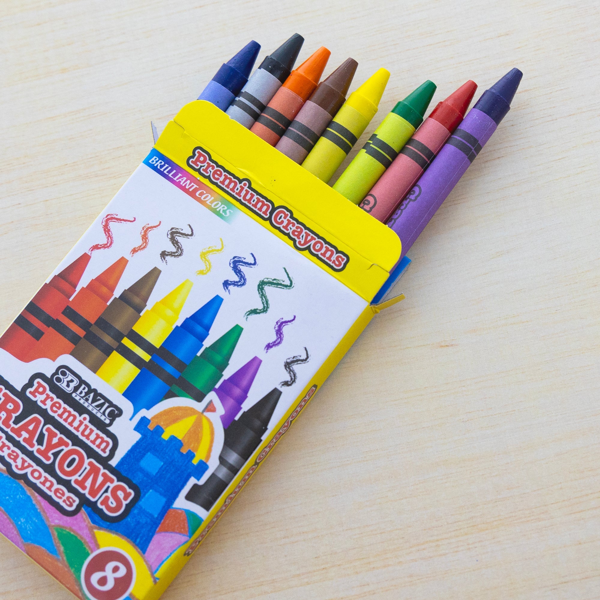 Premium Crayons 8 Color