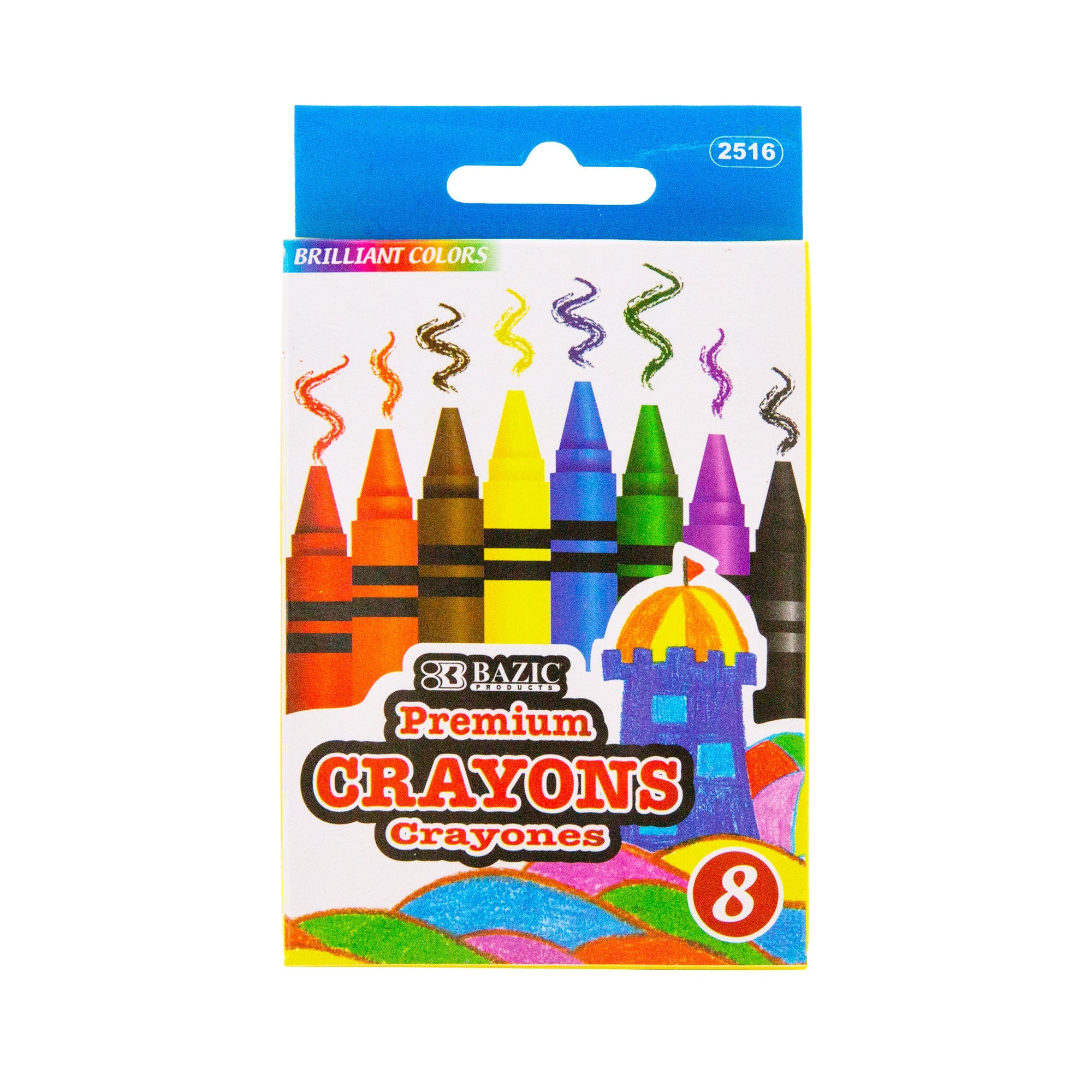 Premium Crayons 8 Color