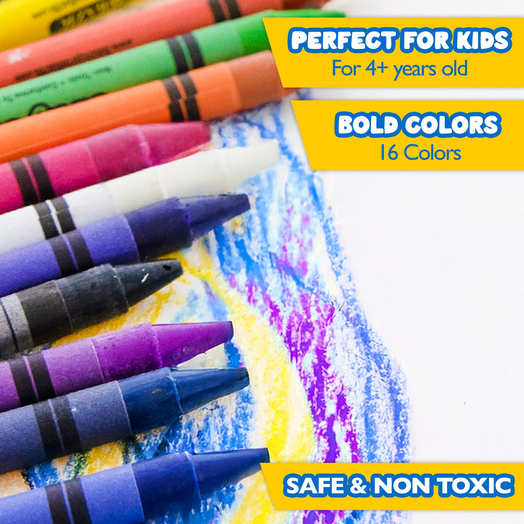 Premium Crayons 16 Color