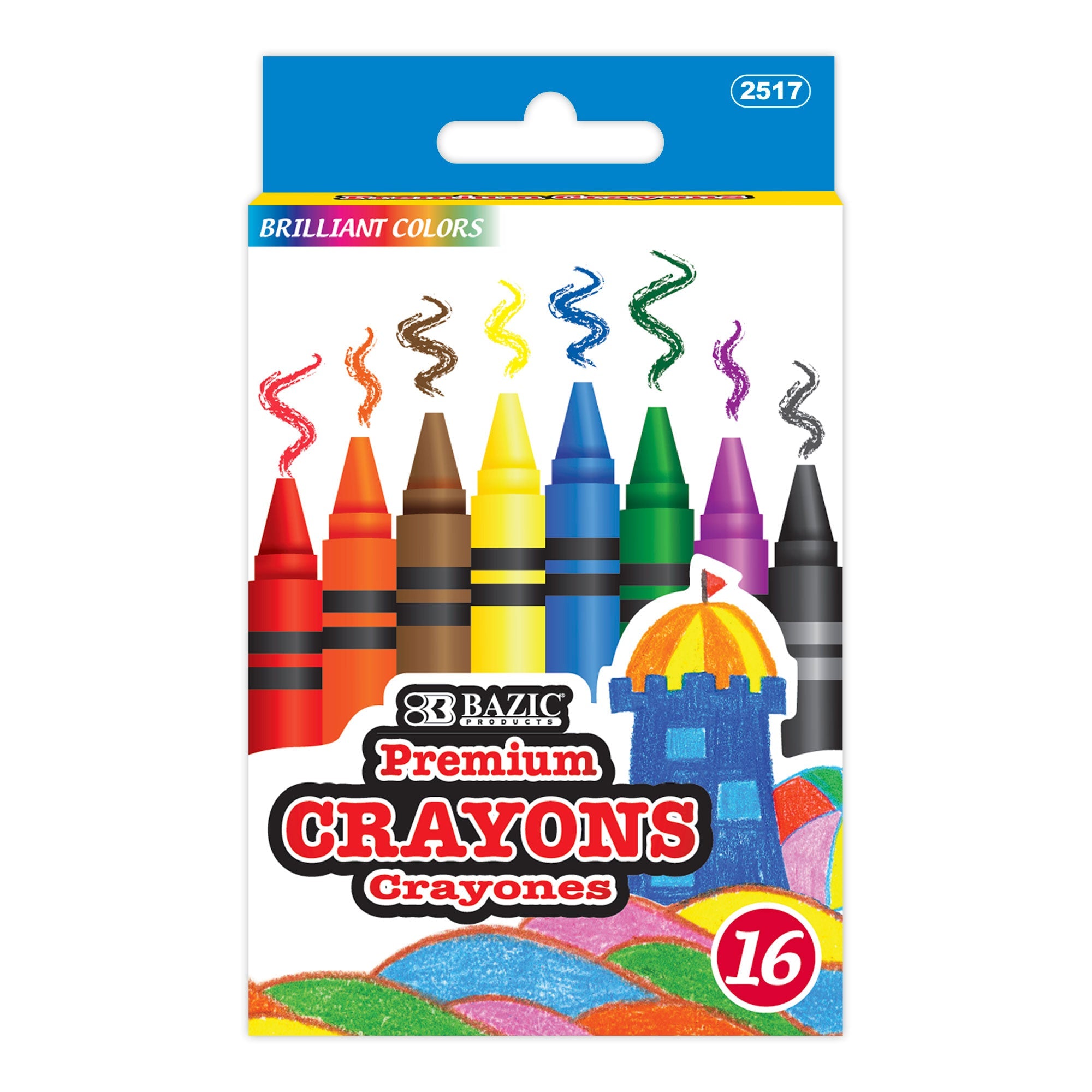 Premium Crayons 16 Color