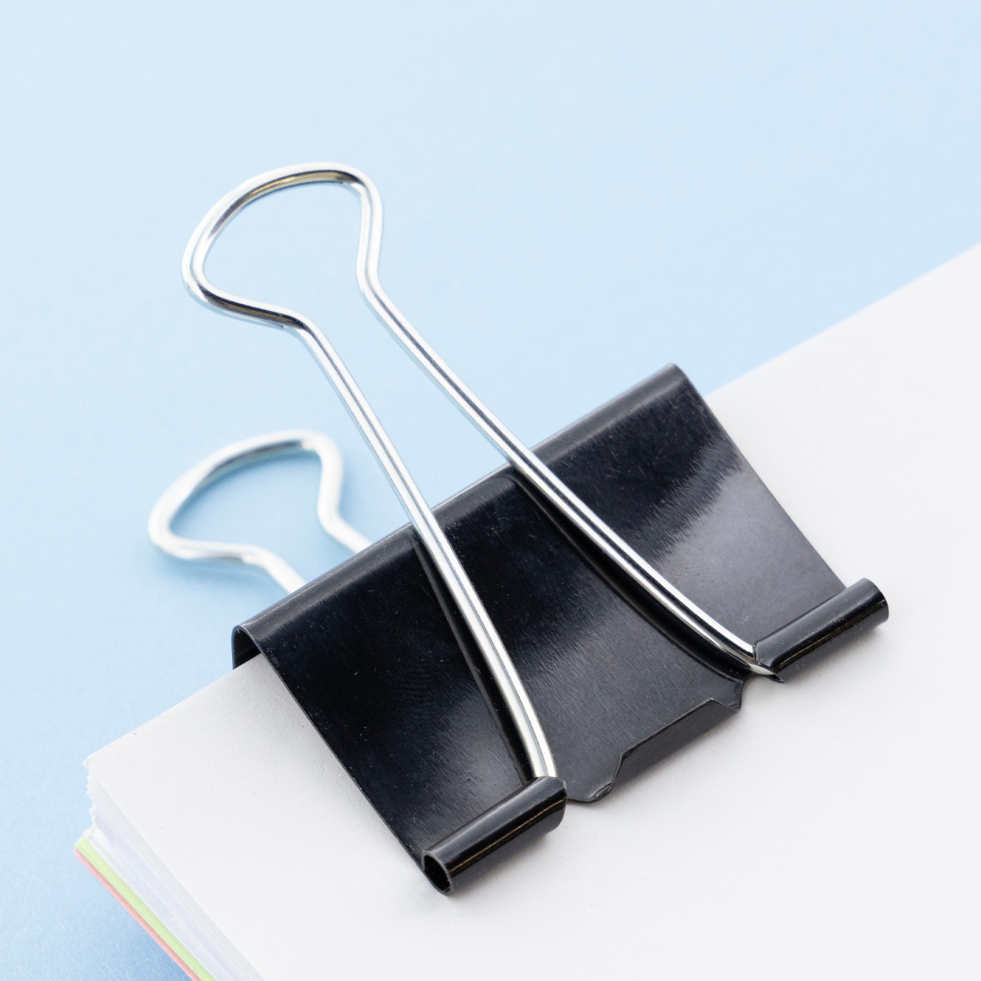 Assorted Size Black Binder Clip (12/Pack)
