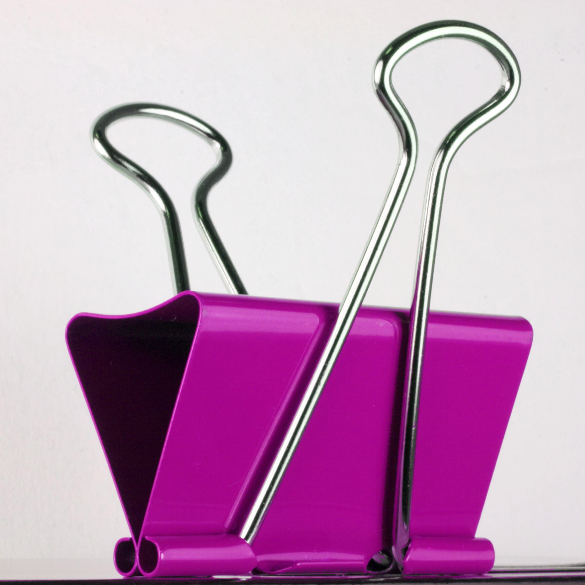 Assorted Size Color Binder Clip (12/Pack)