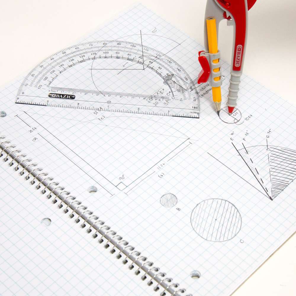 BAZIC Scale-Arm Compass