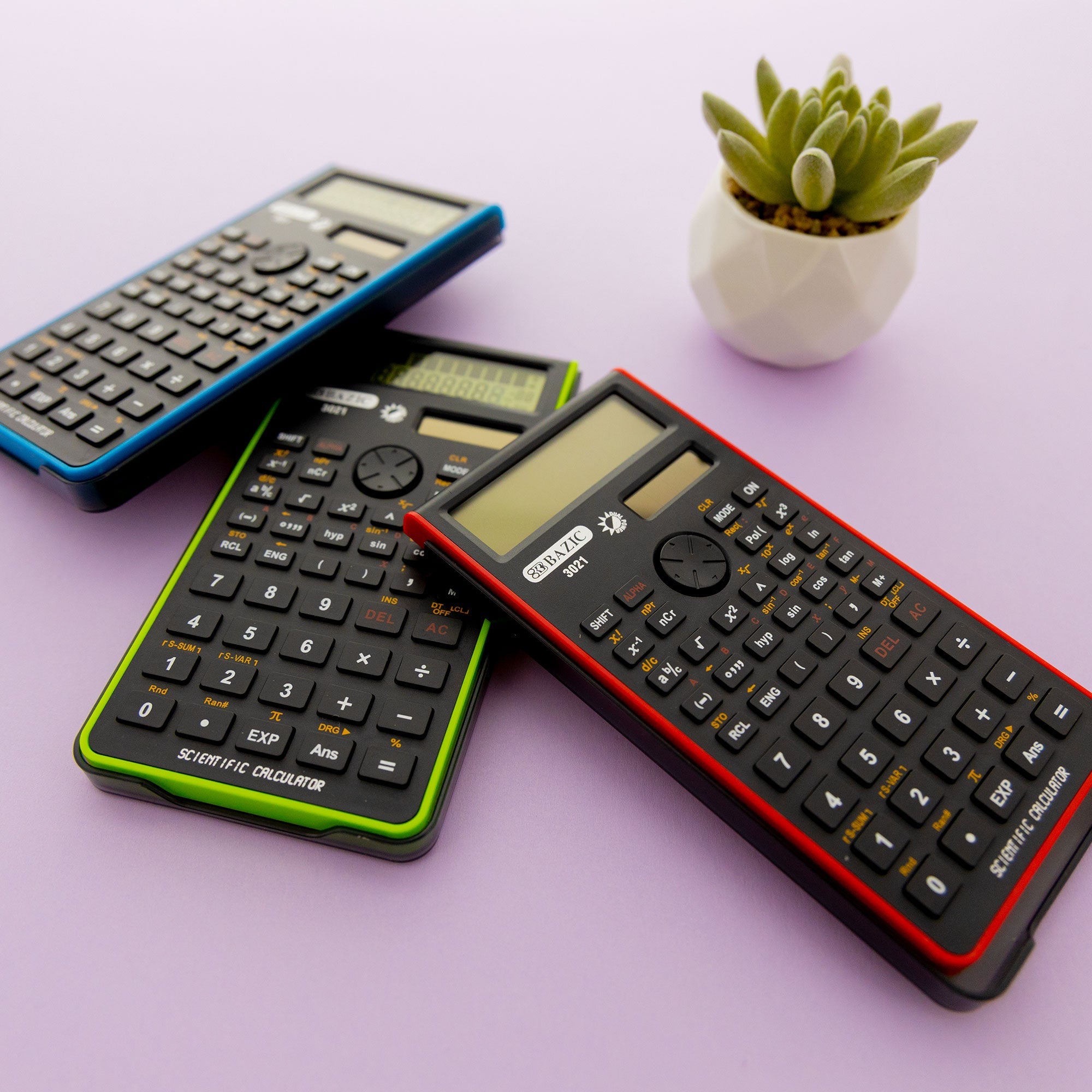 Scientific Calculator 240 Function w/ Slide-On Case
