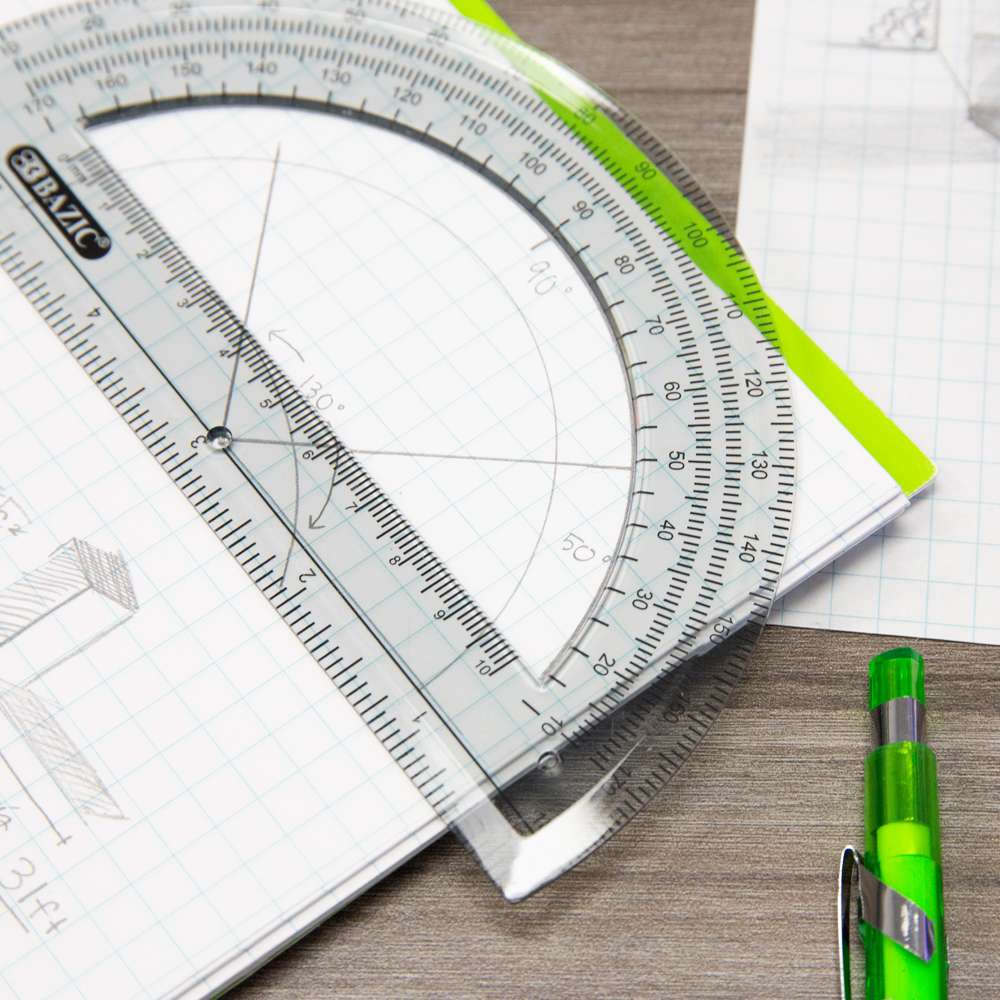 Semicircular 6" Protractor