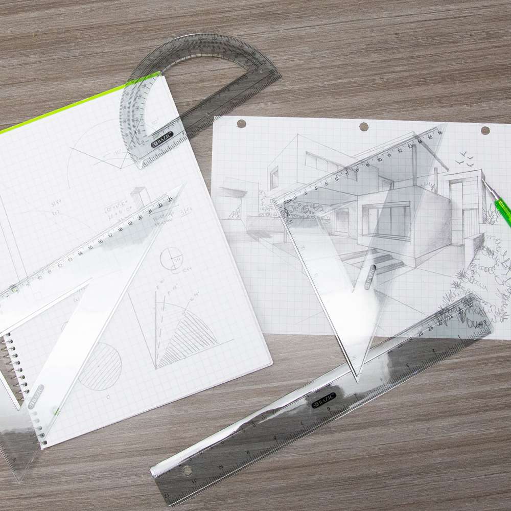 Semicircular 6" Protractor