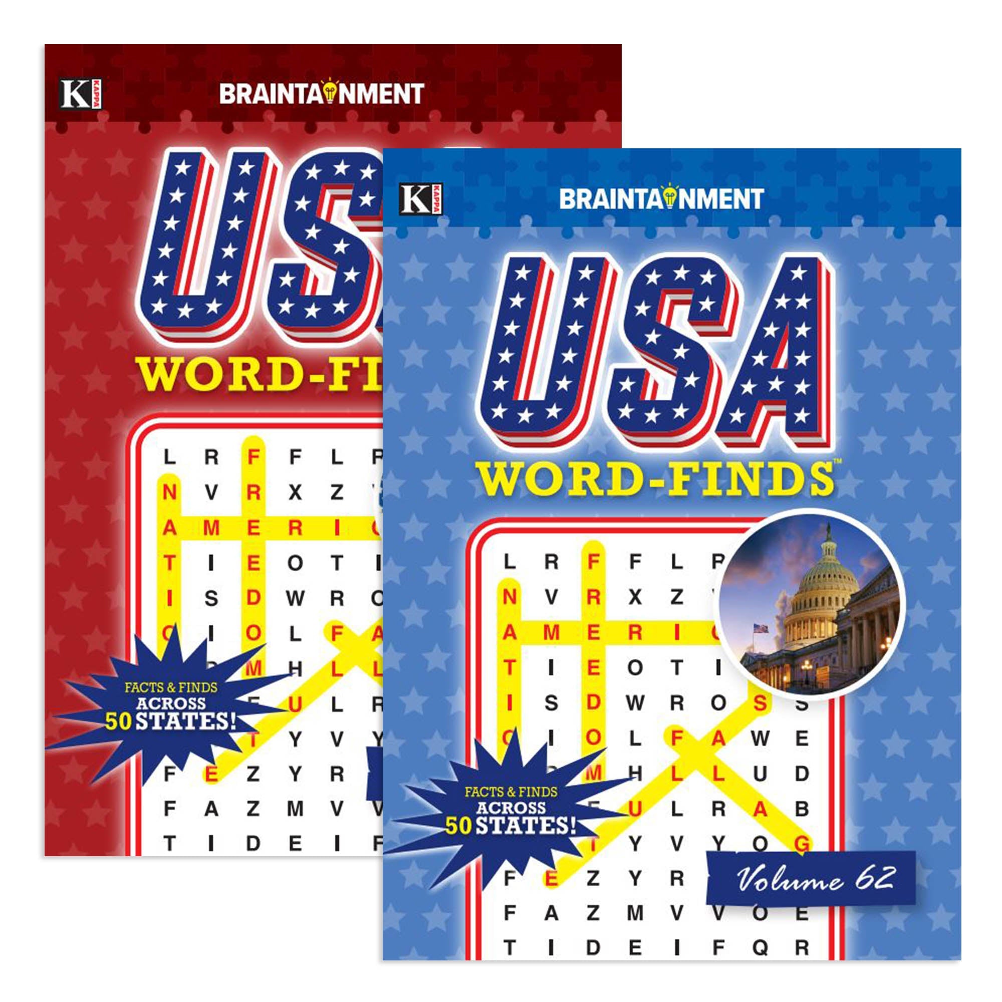 KAPPA USA Word Finds Puzzle Book