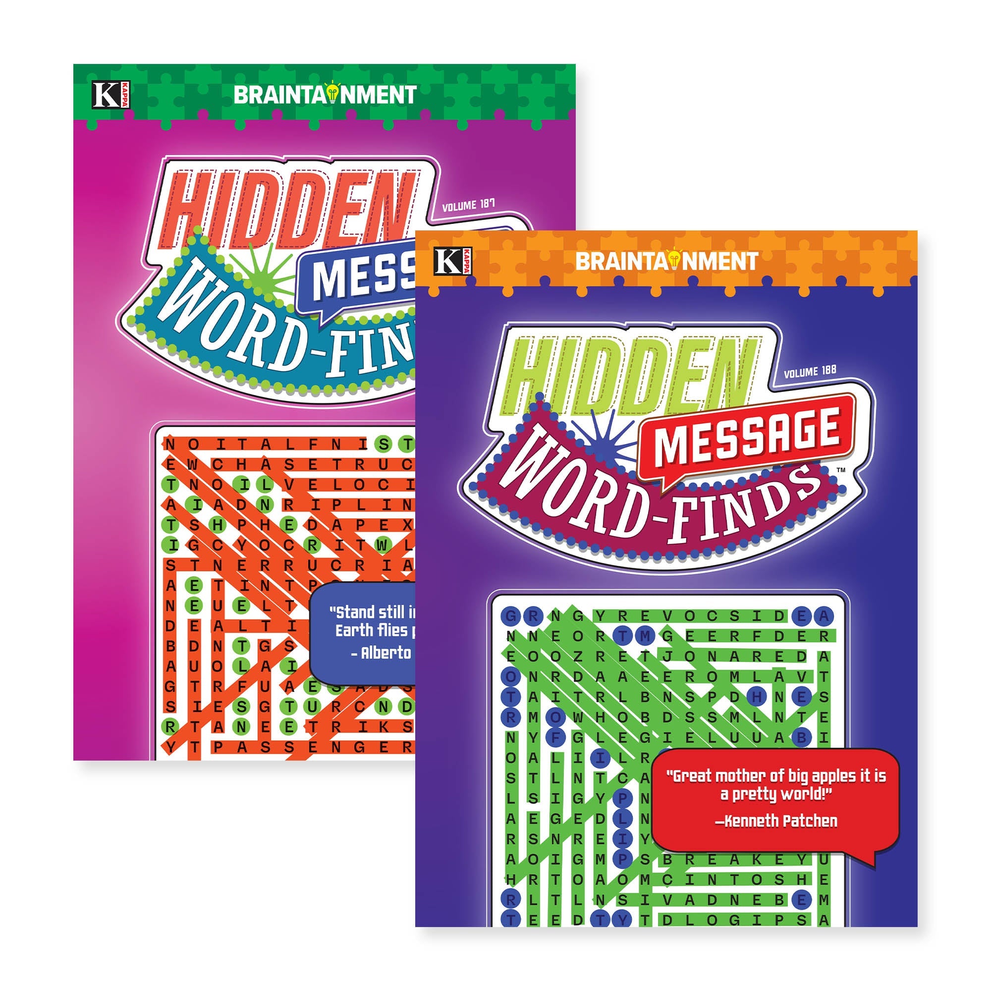 KAPPA Hidden Message Word Finds Book