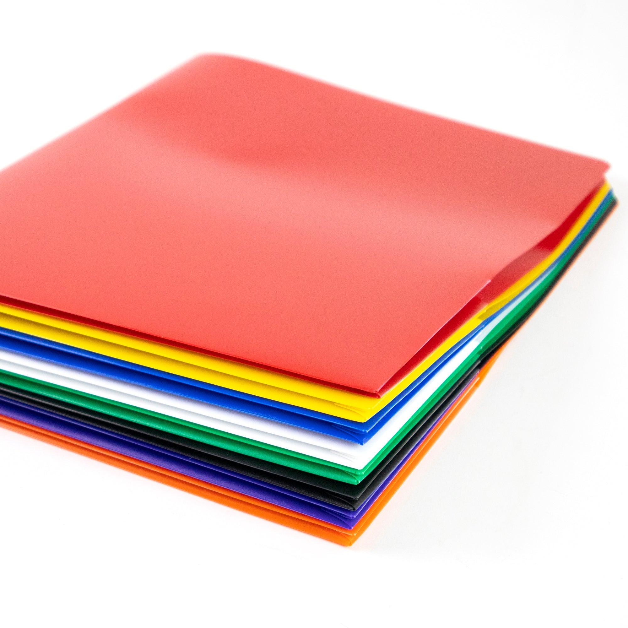 Poly 2-Pockets Portfolio - Solid Color