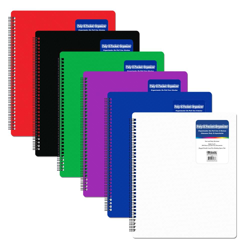 Poly 8 Pocket Organizer