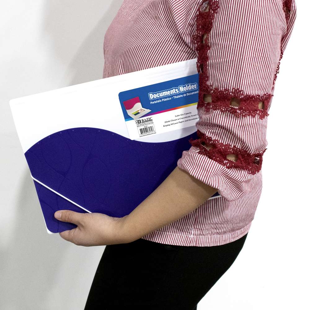Document Holder Letter Size w/ Elastic Band