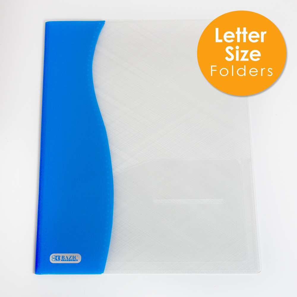 Poly 2-Pockets Portfolio - Two Tone