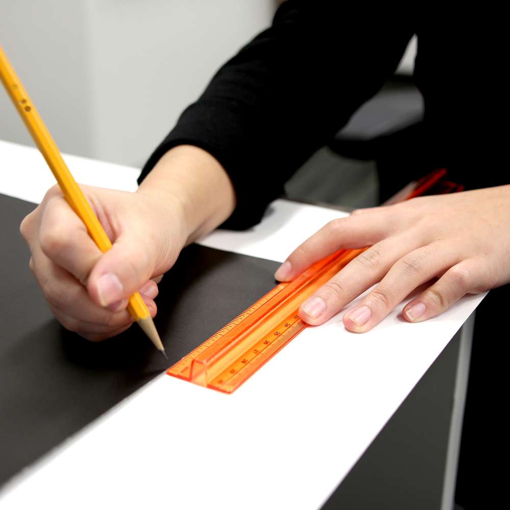 Ruler w/ Handle Grip 12" (30cm)