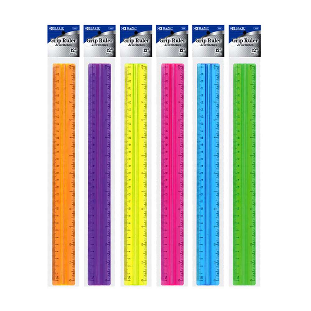 Ruler w/ Handle Grip 12" (30cm)