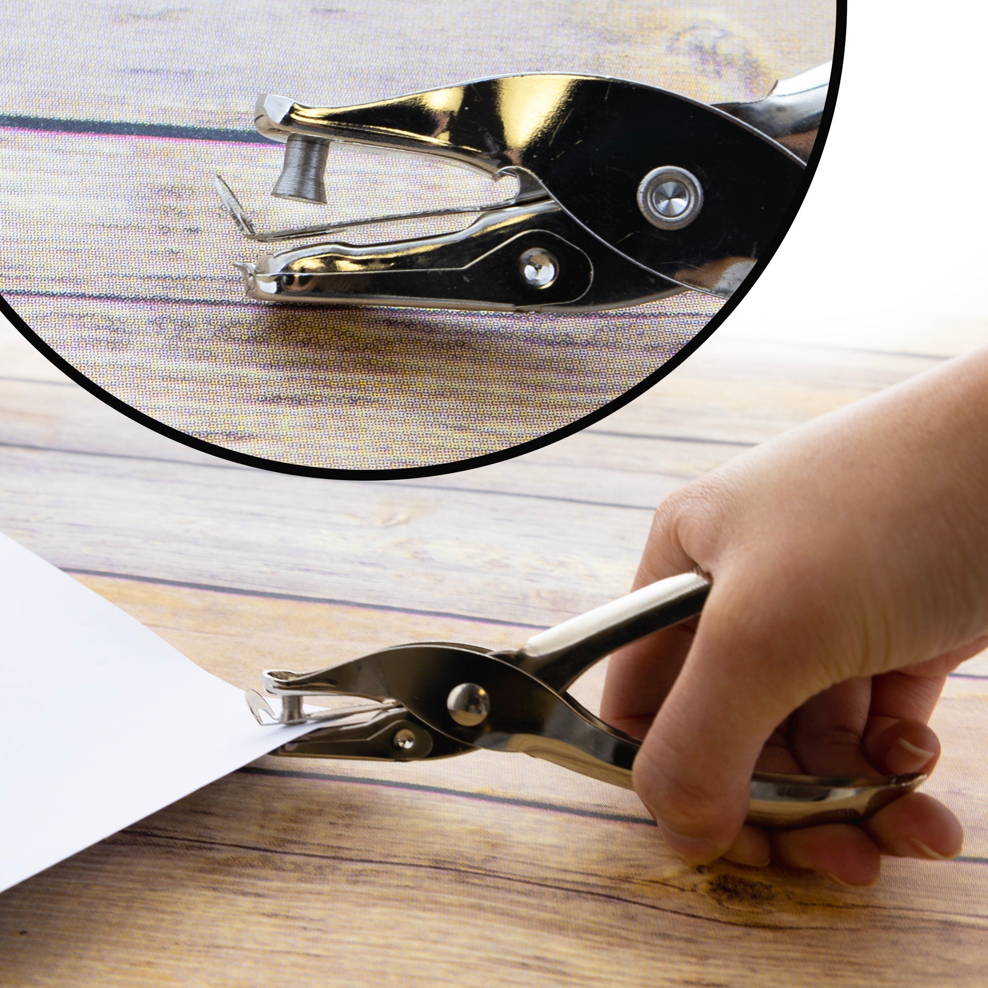 Single Hole Paper Punch