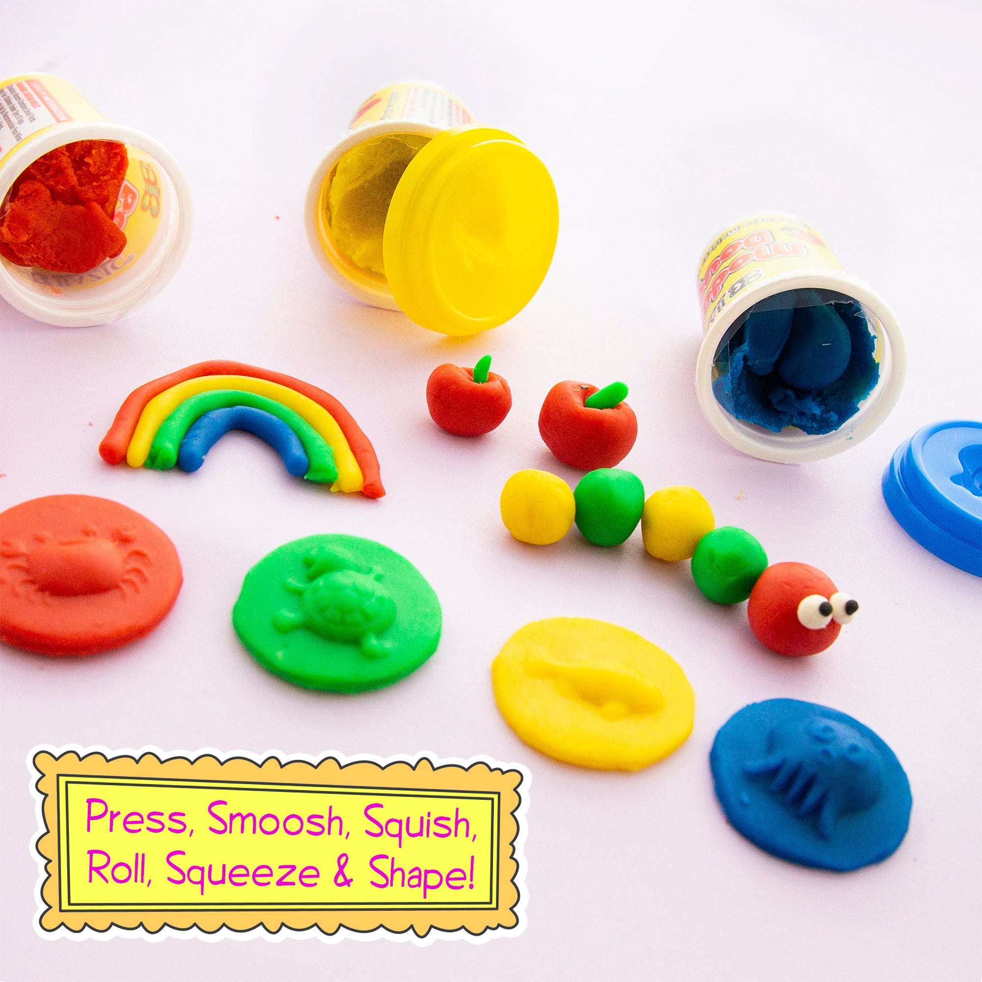 Modeling Dough Multi Color 2 Oz. (4/Pack)