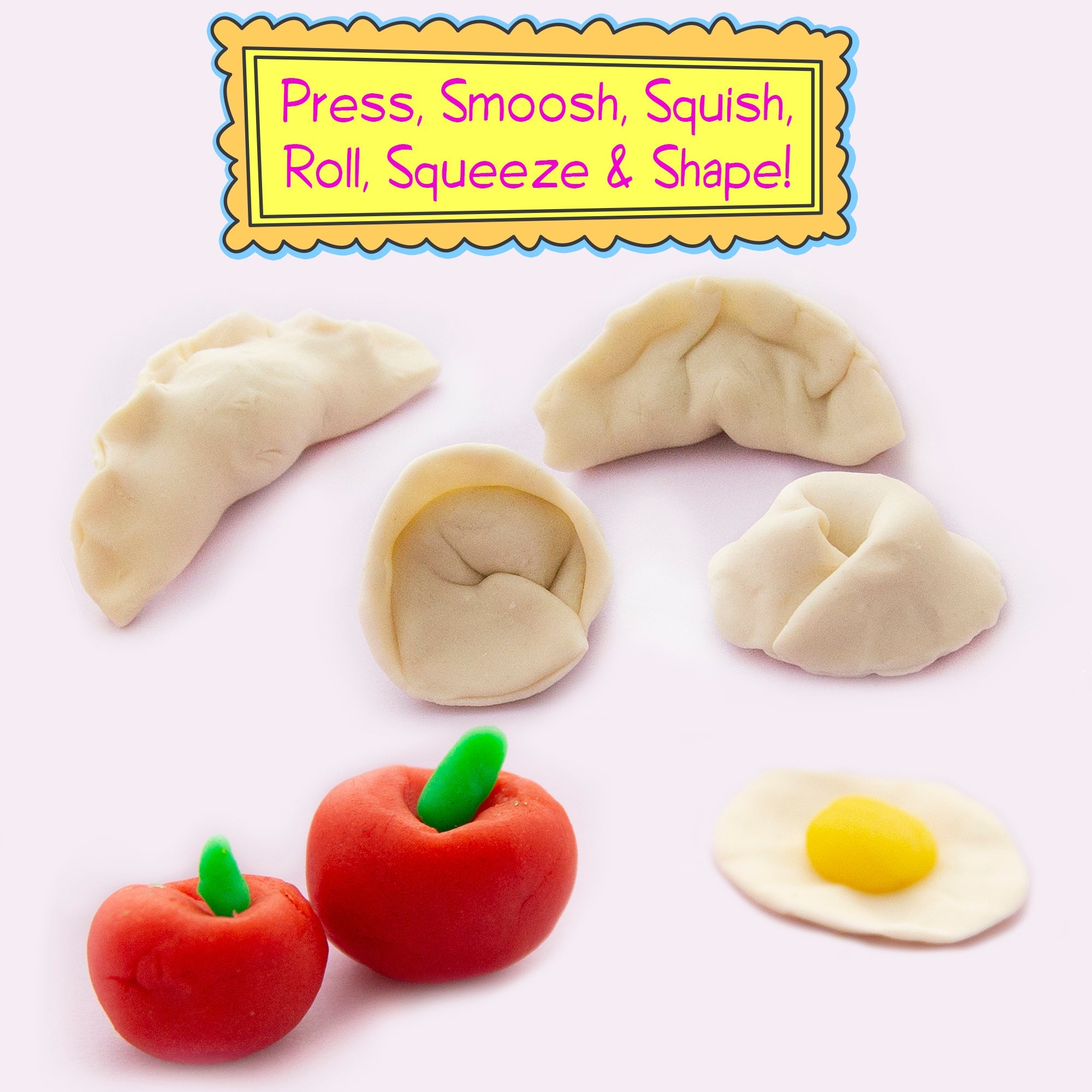 BAZIC 5 Oz. Multi Color Modeling Dough (3/Pack)
