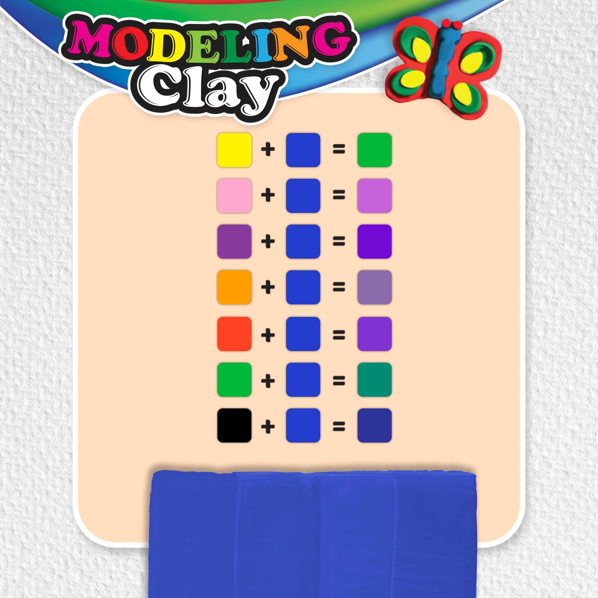 Modeling Clay 1 lb Blue