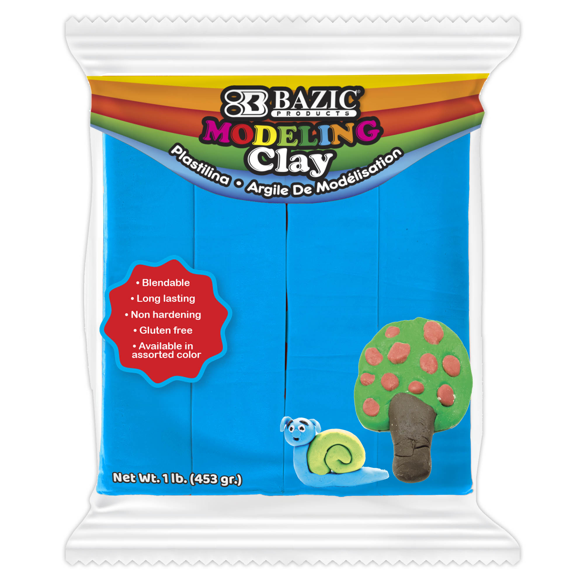 Modeling Clay 1 lb Blue