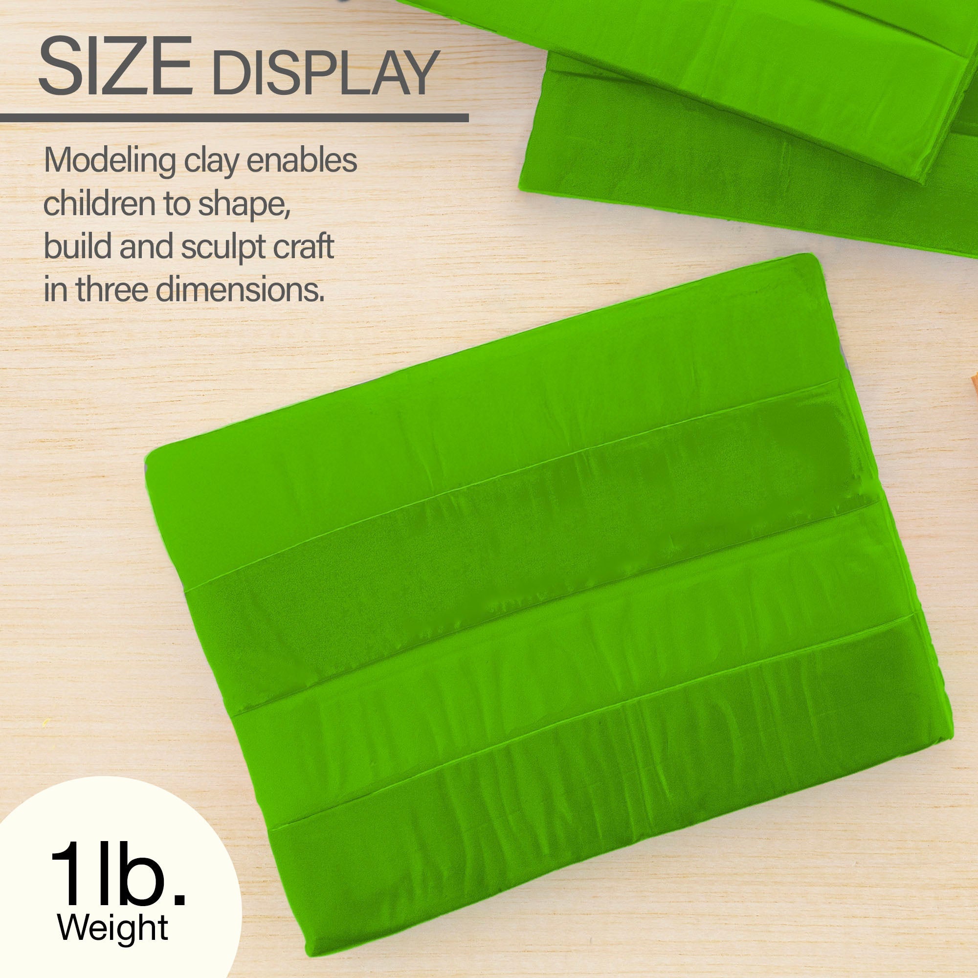 Modeling Clay 1 lb Green