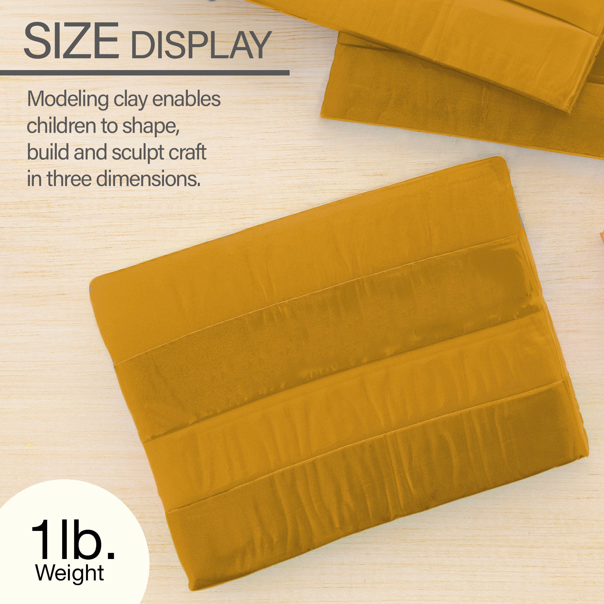 Modeling Clay 1 lb Orange