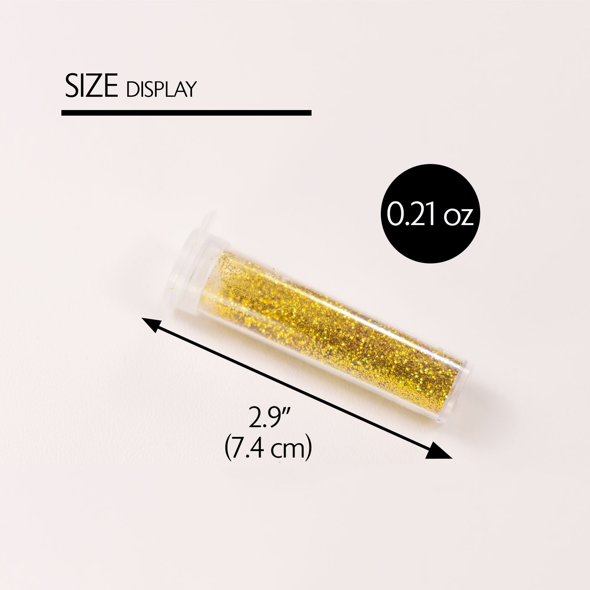 Glitter Shaker 6g / 0.21 Oz. (5/Pack) Primary Color
