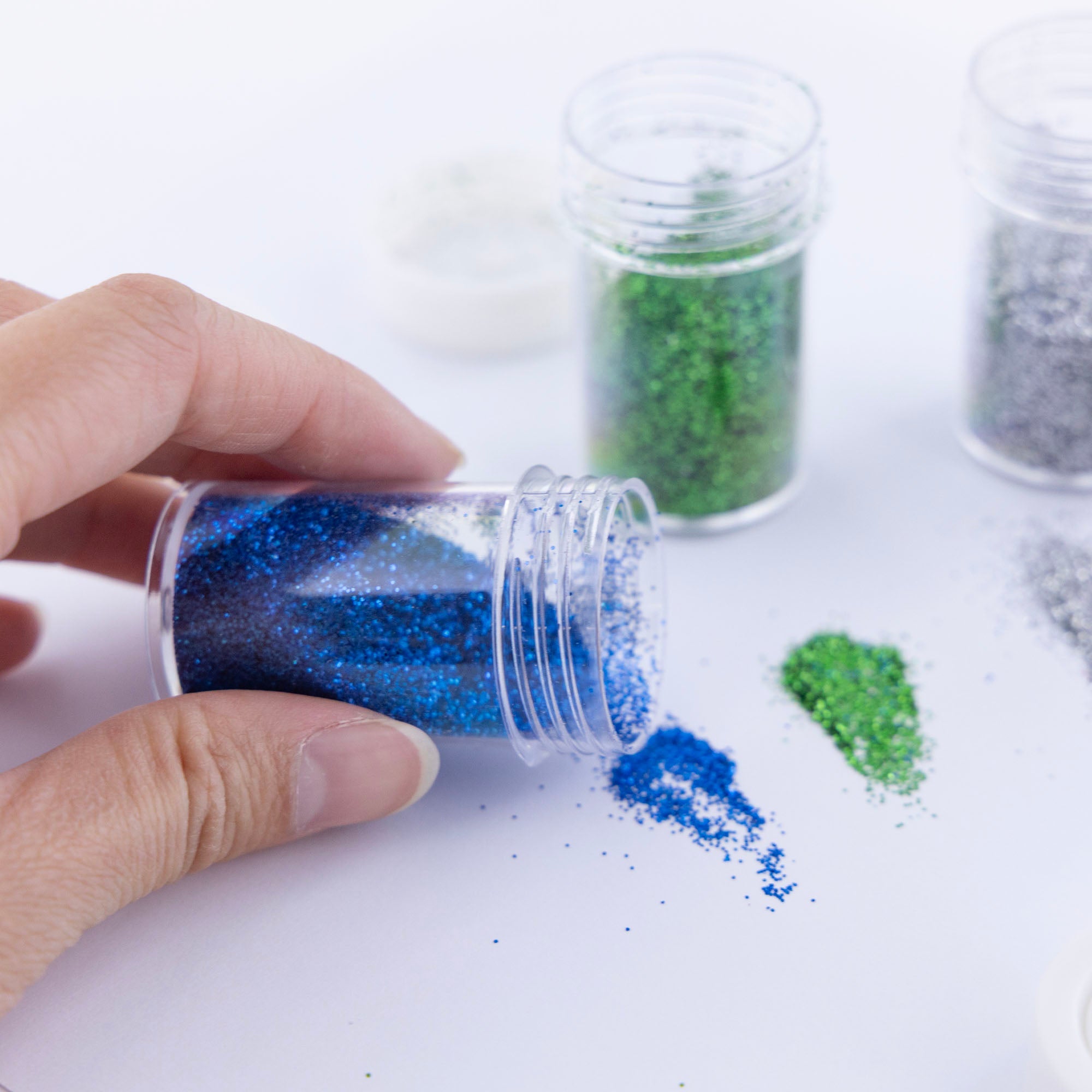 Glitter Shaker 8g / 0.28 Oz. (4/Pack) Primary Color