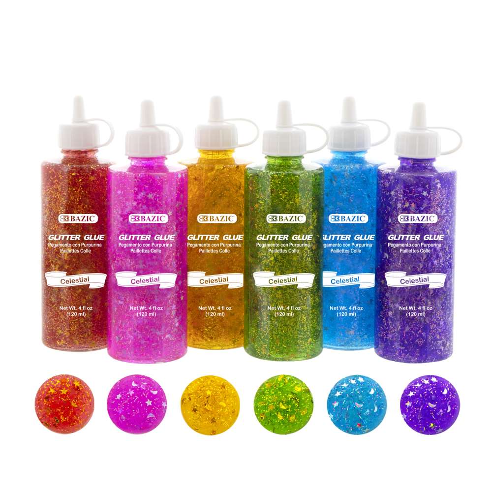 Glitter Glue Celestial Series 4 Oz. (120 mL)