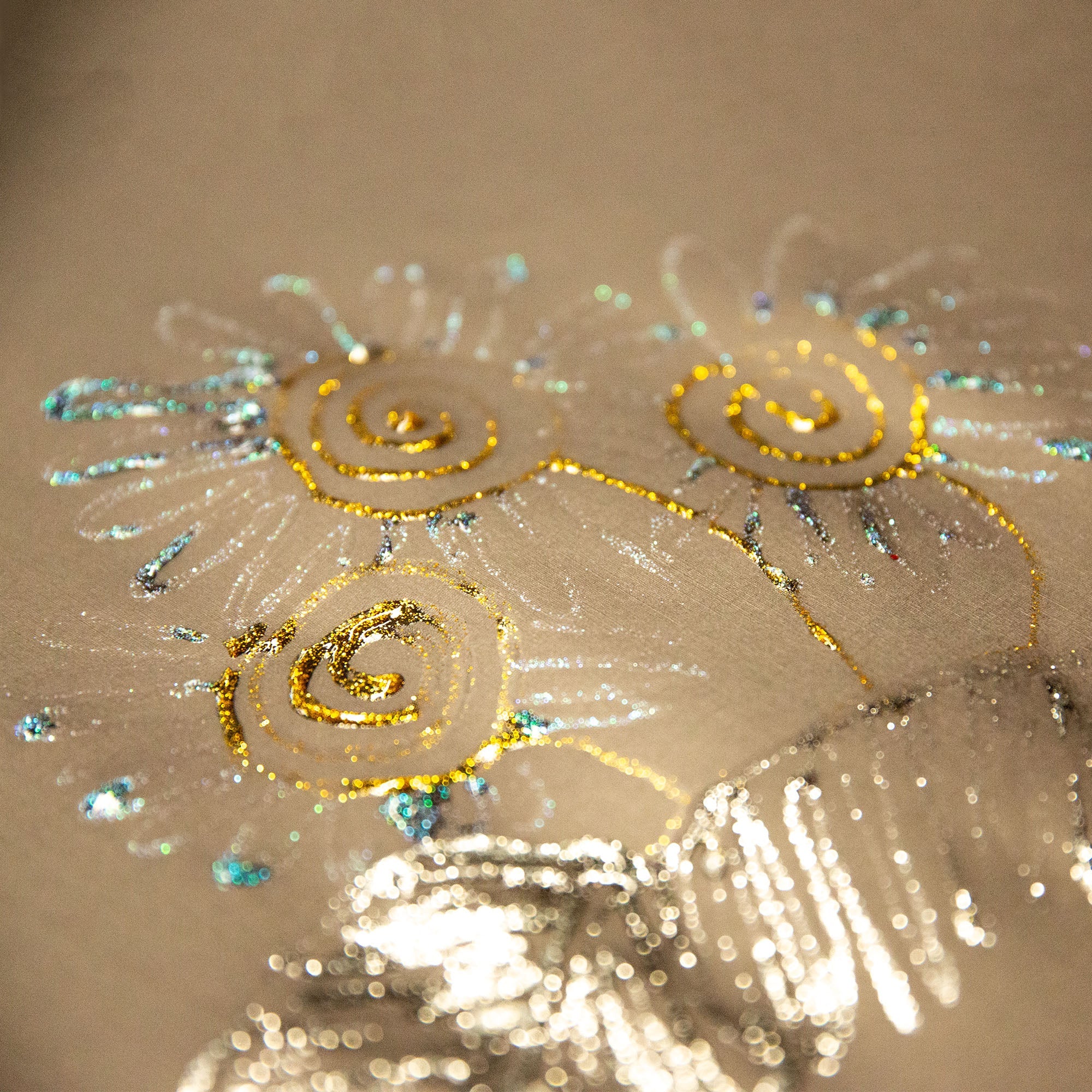 Glitter Glue Iridescent/Silver/Gold Color 6.76 Oz. (200 mL)