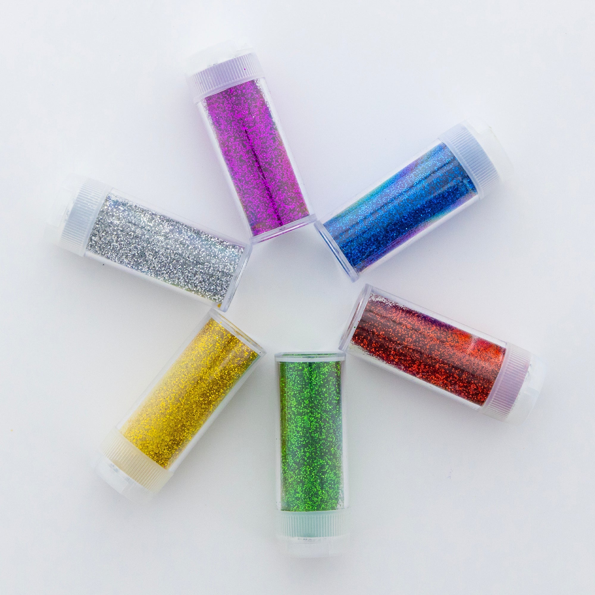 Glitter Shaker 7g (6/PVC Box) Primary Color