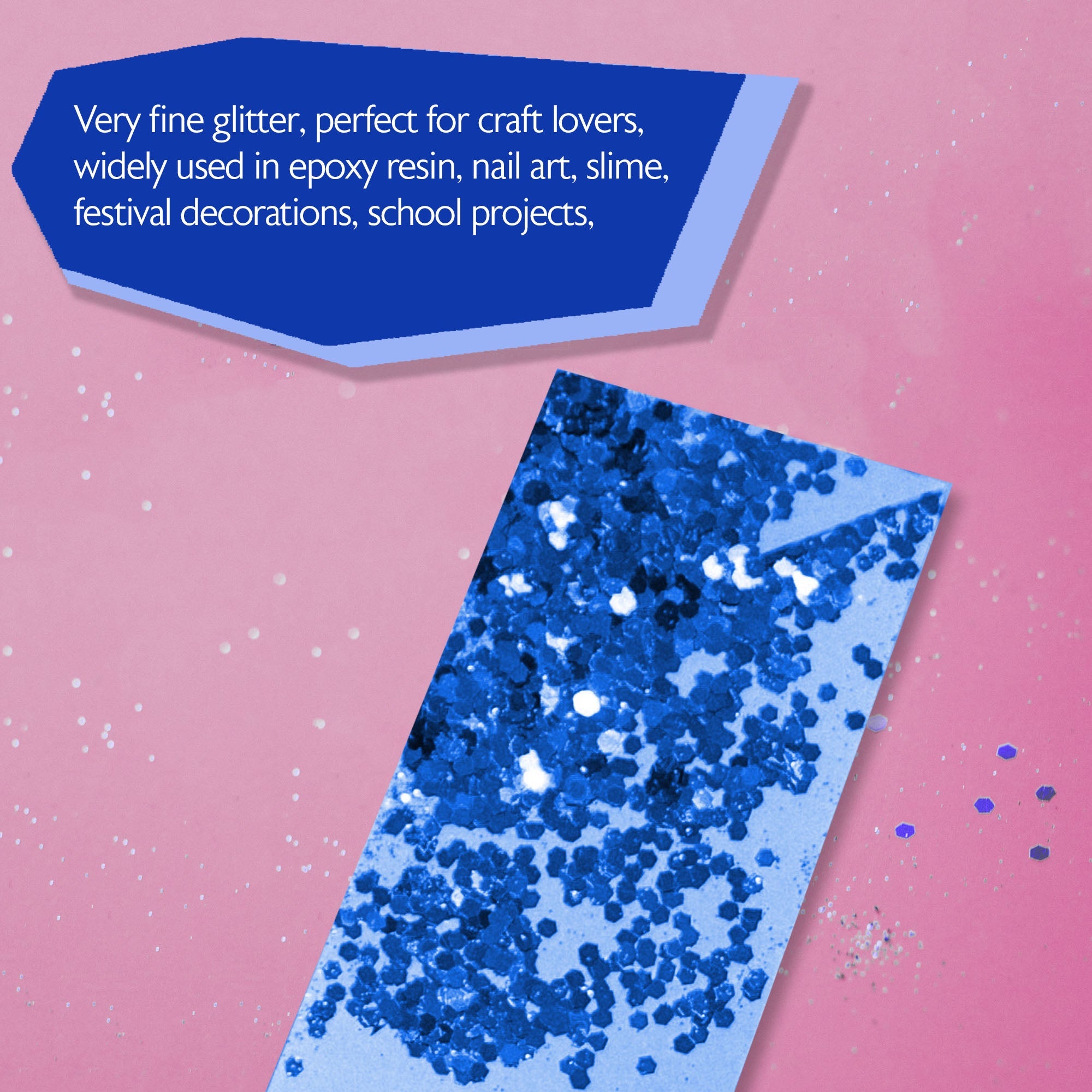Glitter Shaker 1 lb Blue
