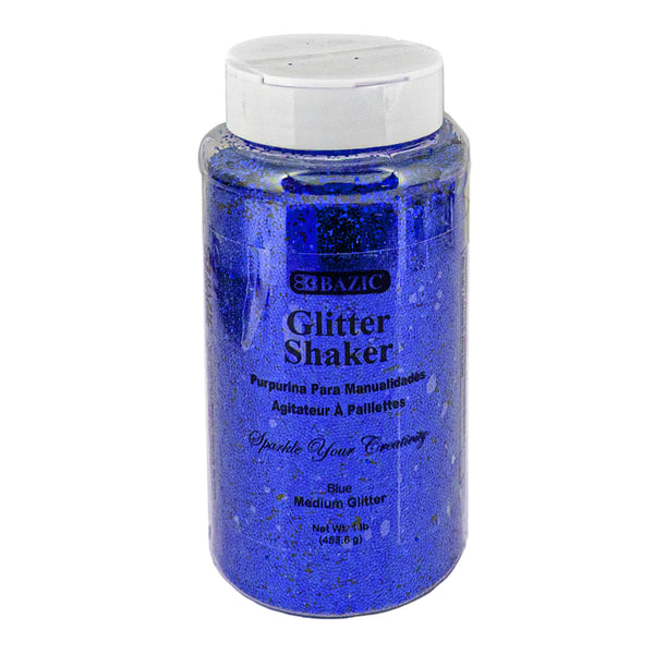 1lb / 16 oz Blue Glitter