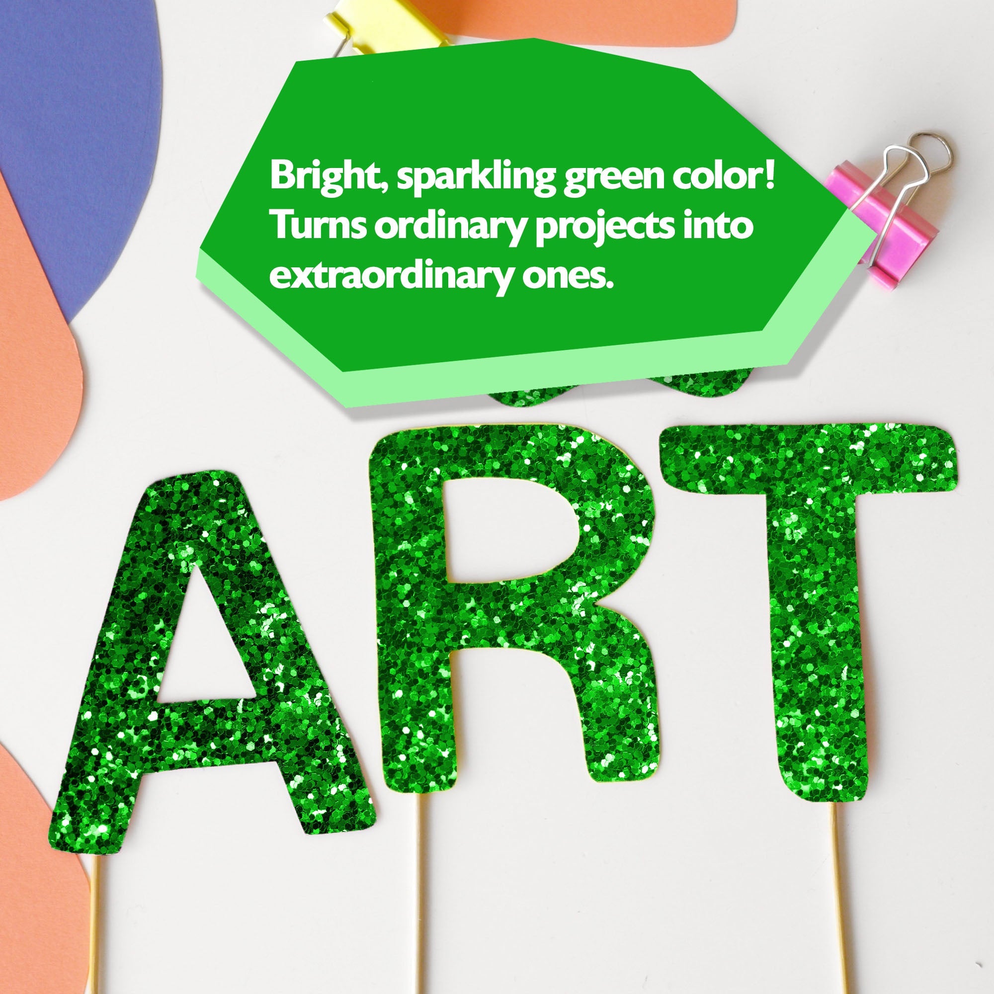 Glitter Shaker 1 lb Green