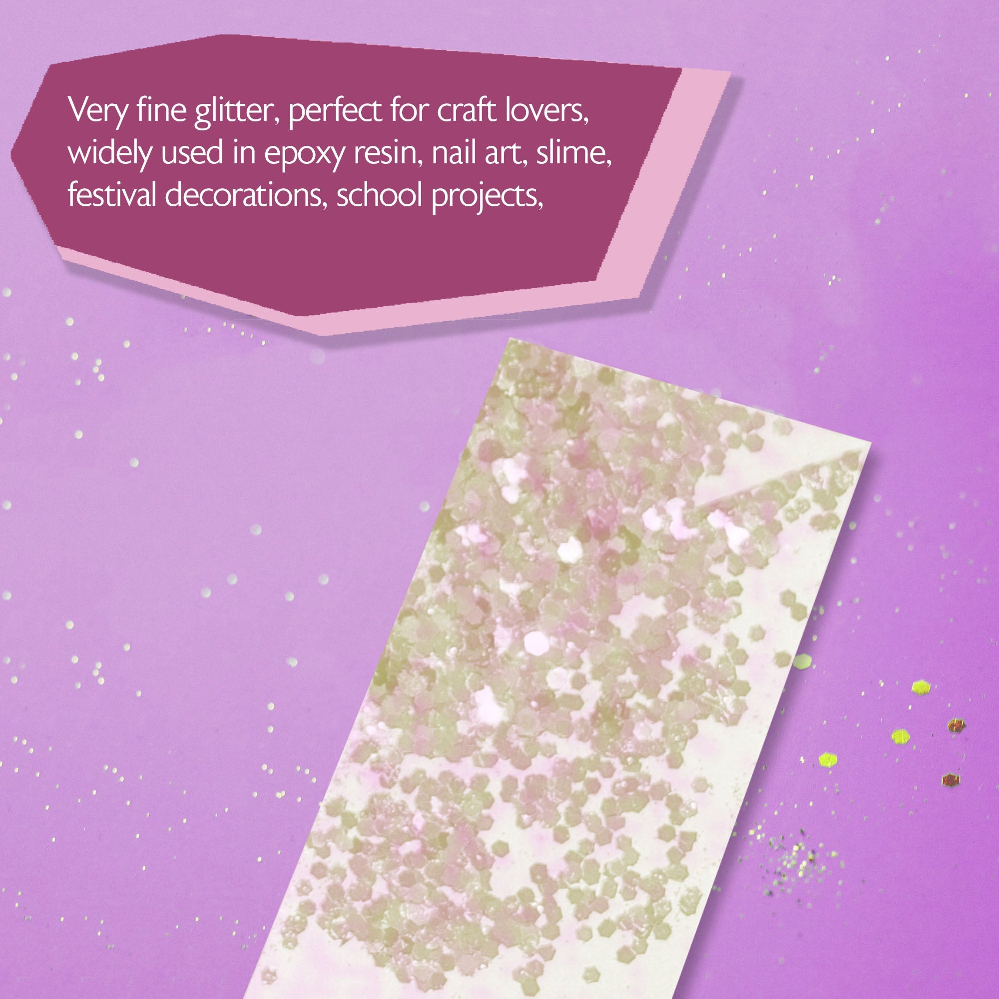 Glitter Shaker 1 lb Iridescent