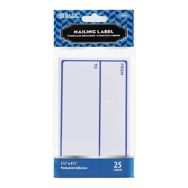 Mailing Label (25/Pack)