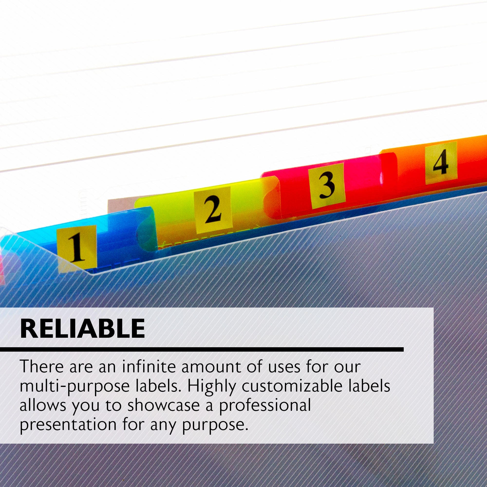 Gold Foil Number Label (378/Pack)