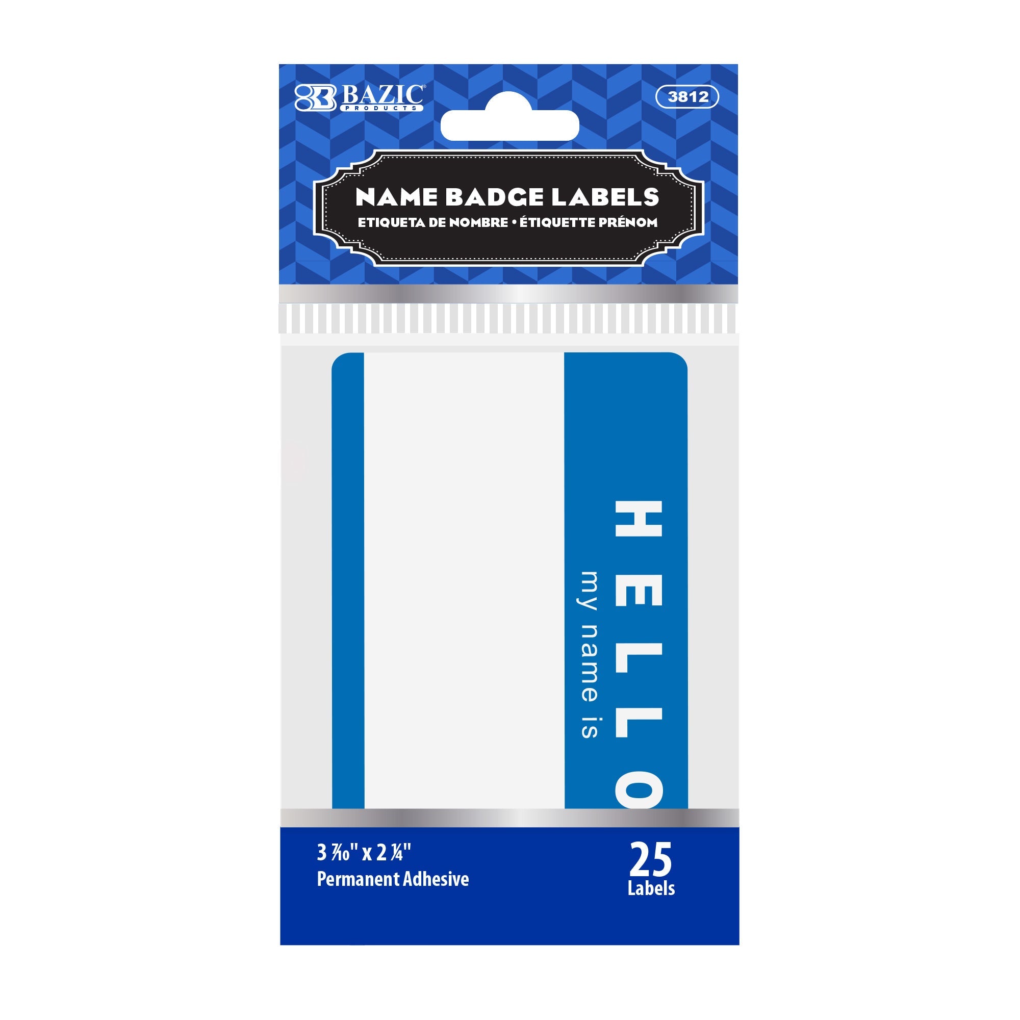 Name Badge Label "HELLO my name is" (25/Pack)