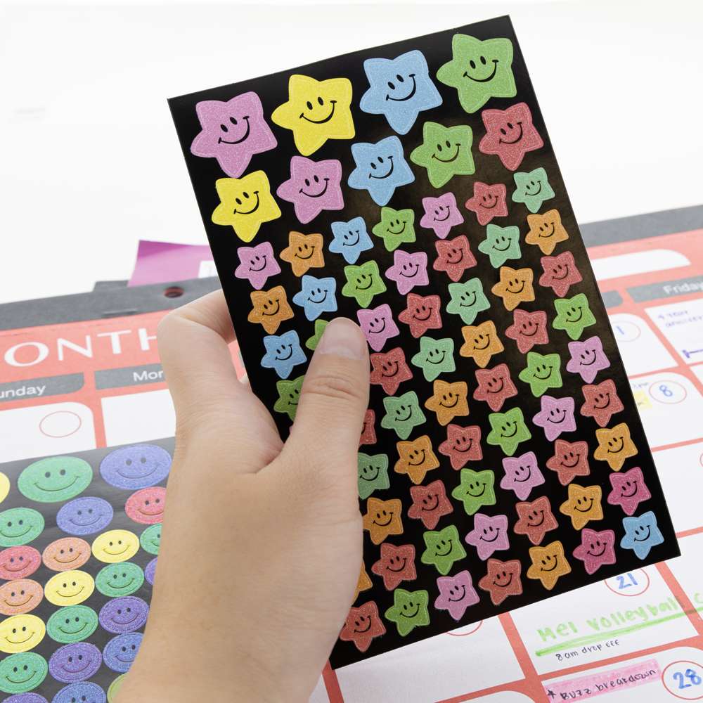 Glitter Reward Sticker