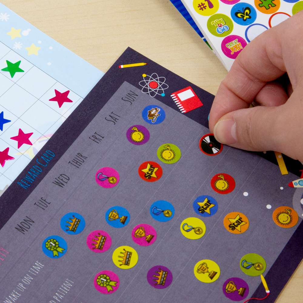 Reward Sticker Book - Plastic Stickers