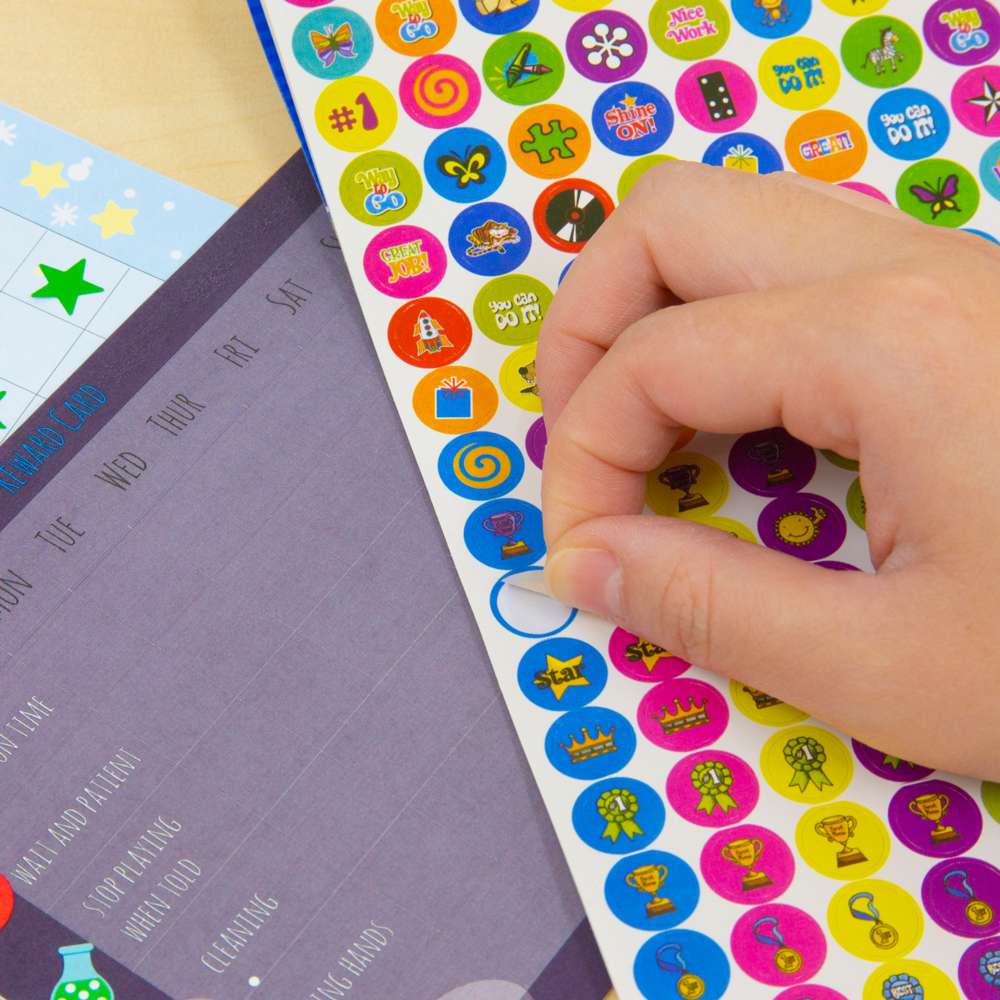 Reward Sticker Book - Plastic Stickers