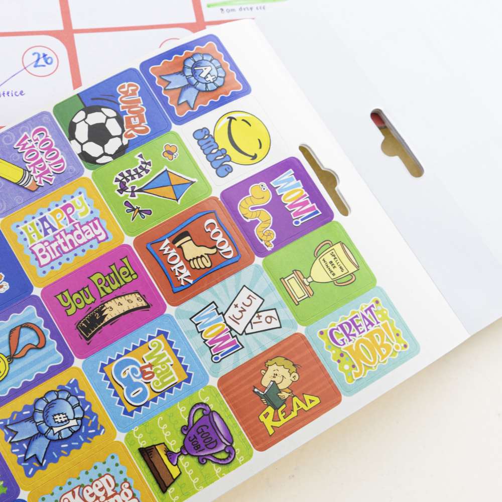 Reward Sticker Book - Plastic Stickers