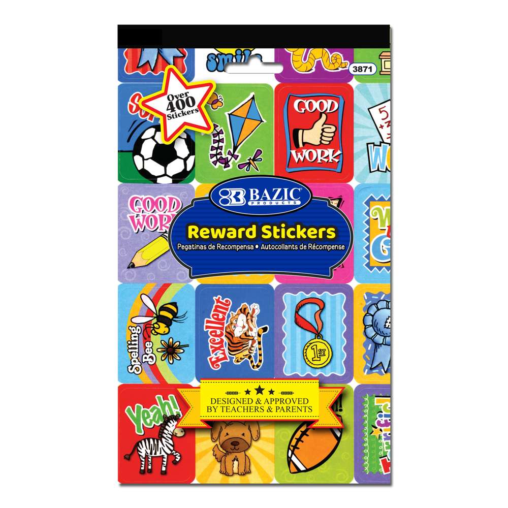 Reward Sticker Book - Plastic Stickers