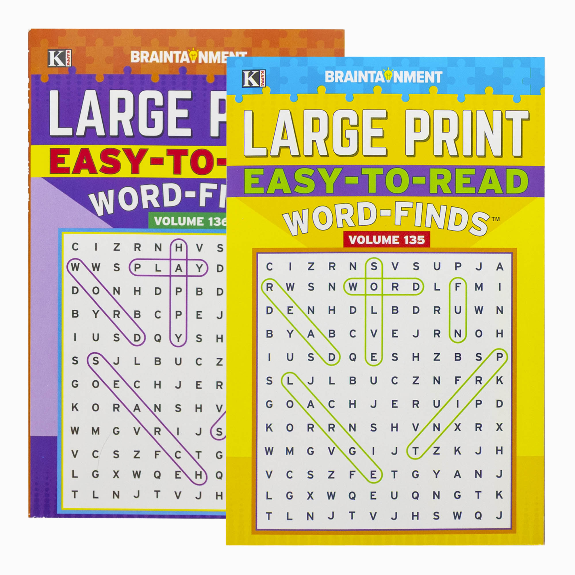 KAPPA Easy To Read Word Finds - Digest Size