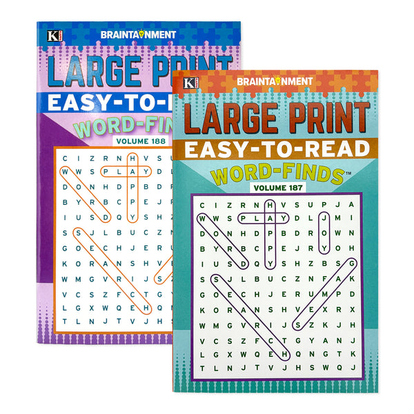 KAPPA Easy To Read Word Finds - Digest Size