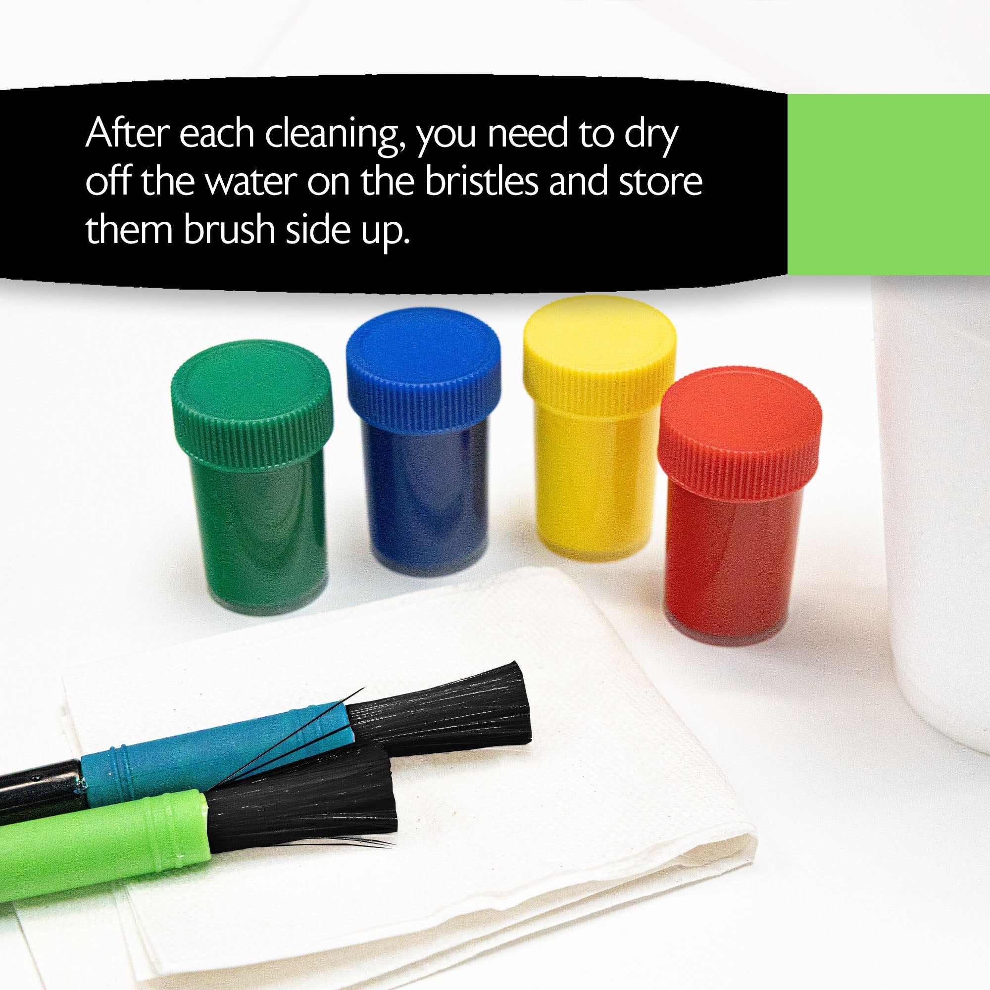 Asst. Size Kid's Paint Brush Set (9/Pack)