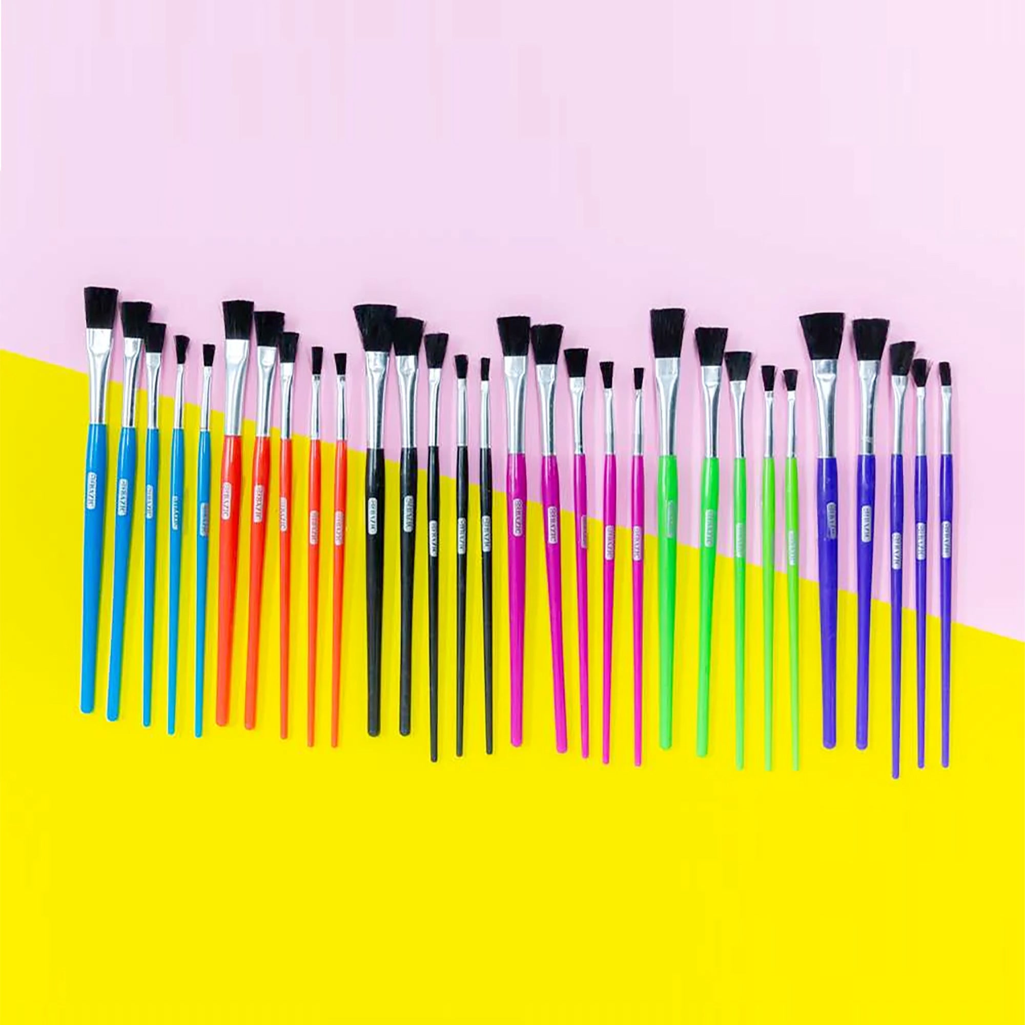 Paintbrush Set Kid's Asst. Size (5/Pack)