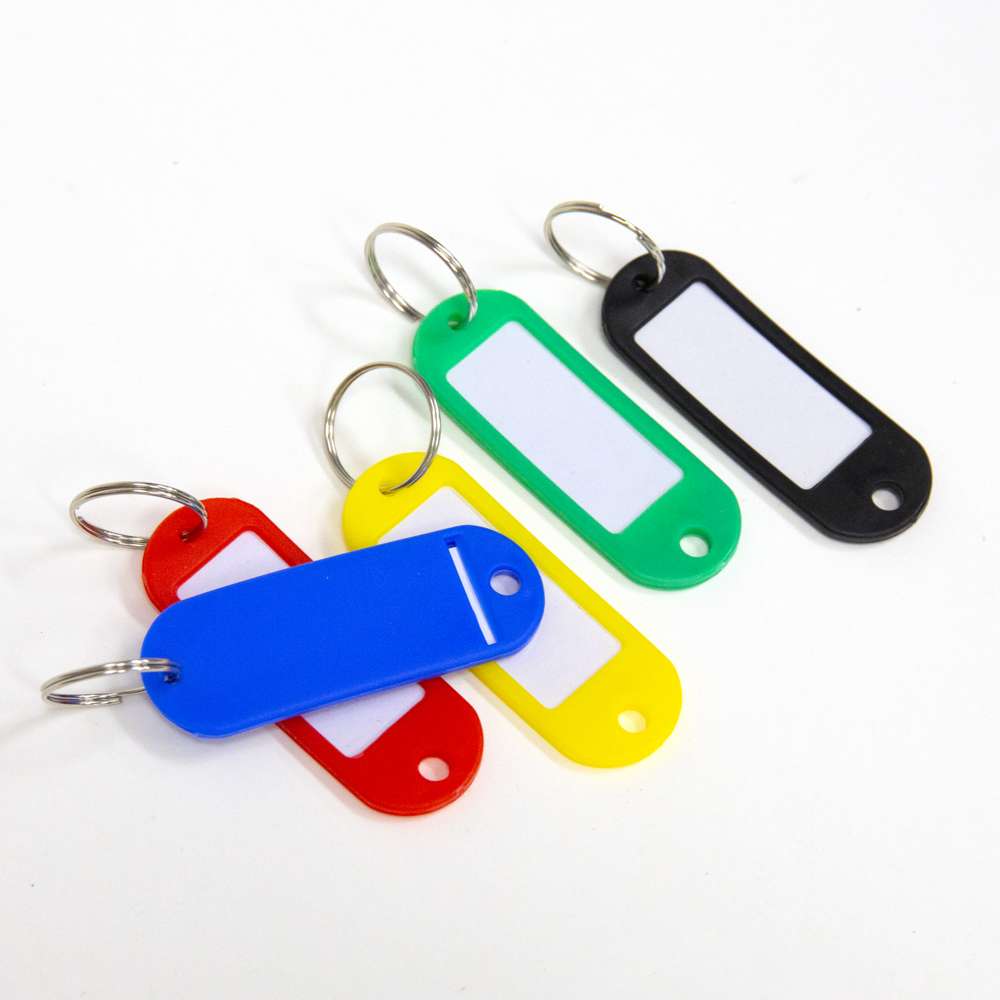Key Tag with Label Window (8/Pack)