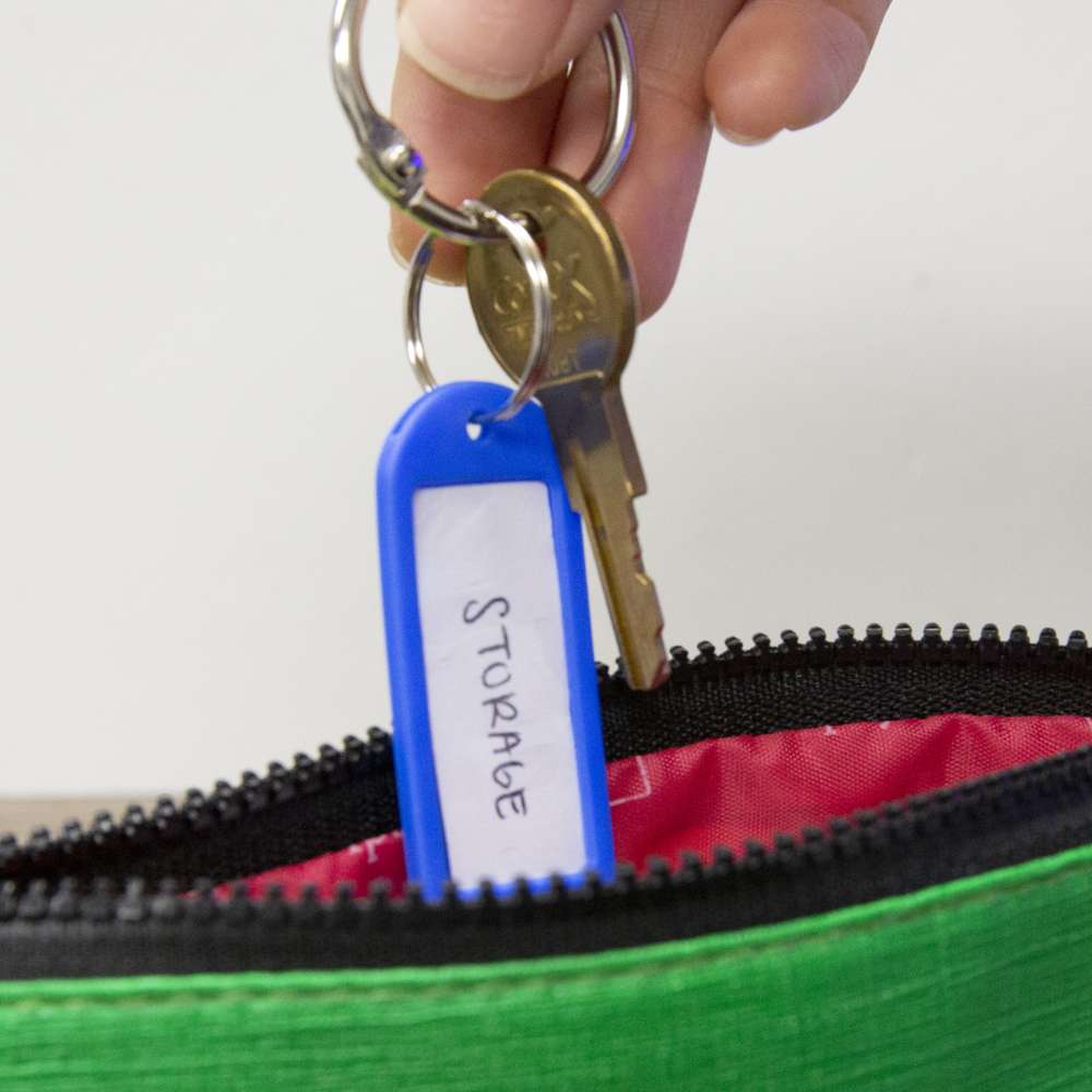 Key Tag with Label Window (8/Pack)
